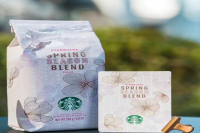 Starbucks Spring praise Comprehensive matching Coffee Bean theme Story Packaging implication and taste description