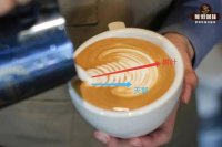 Italian Coffee Swan pattern course latte Coffee Art Swan step explanation