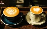 It's all milk coffee. What's the difference between the ratio of milk foam parameters in Australian and white latte cappuccino?
