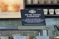 The impact of the epidemic! Starbucks accelerates the number of cashless stores