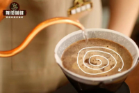 Does the speed of circling have any effect on the flavor of hand-brewed coffee?