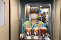 Guangzhou EMU high-speed railway milk tea online! RMB 26 / cup of 
