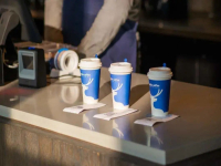 What do you do in the cafes around Lucky and Starbucks? !