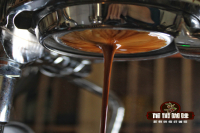 The relationship between the ratio of Italian espresso powder to water and flavor
