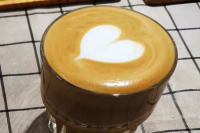 Cappuccino Coffee Love pattern introduction course Coffee pull Milk foam requirements