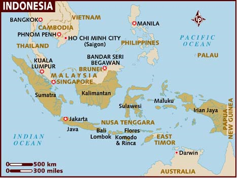 Explain in detail the main producing areas of Indonesian coffee-geographical knowledge