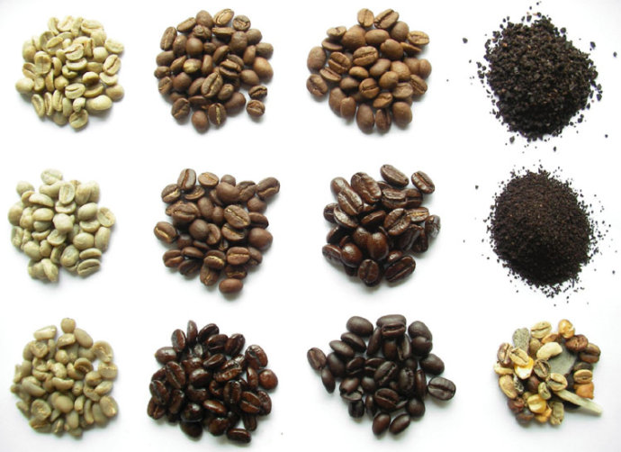 A brief description of the difference between roasting time and classification of coffee beans