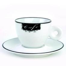 Introduction of coffee cup: standard Italian five-in cup Eepresso coffee cup high-grade bone porcelain material