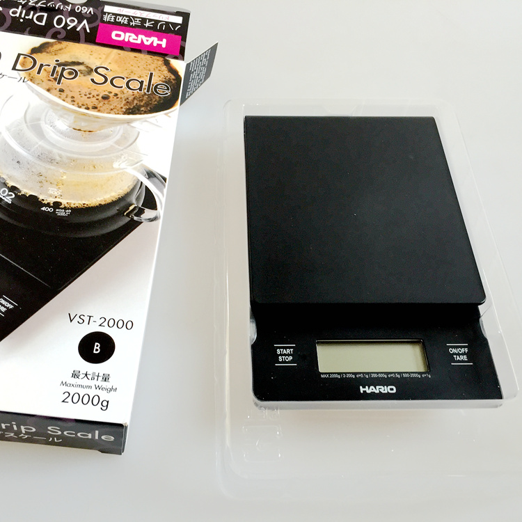 Japan HARIO brand products introduction: Hario hand-made multi-function electronic scale Drip Scale timing scale