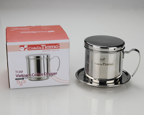 TIAMO Brand Introduction: Vietnam pot Vietnam coffee pot drip pot coffee filter cup