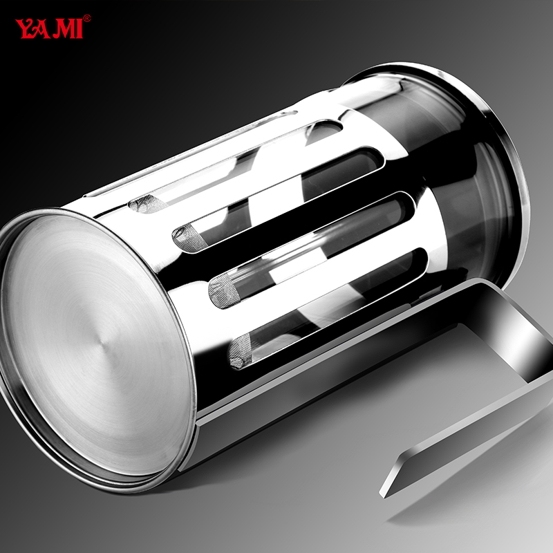 Coffee brewing utensils: Yami YAMI glass press stainless steel filter coffee pot introduction