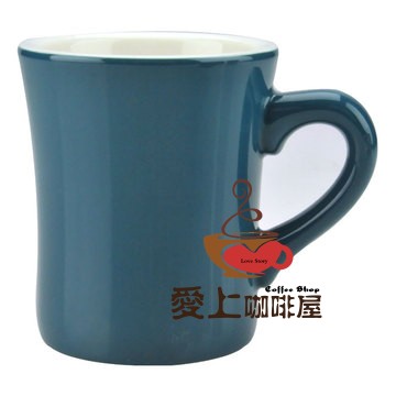 Coffee utensils Tiamo brand introduction: Japan Tiamo candy color macaron ceramic mug 300cc
