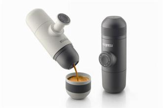 Convenient coffee machine Minipresso portable coffee maker coffee with heart