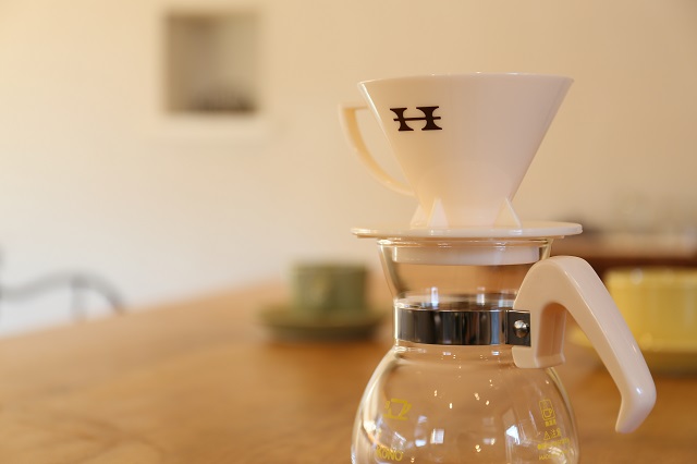 Coffee brewing utensils Kono brand introduction: Horikou Coffee Limited Edition KONO door resin filter cup