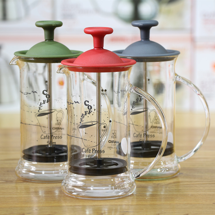 Coffee brewing utensils HARIO brand introduction: Japan HARIO Harrio heat-resistant glass coffee press
