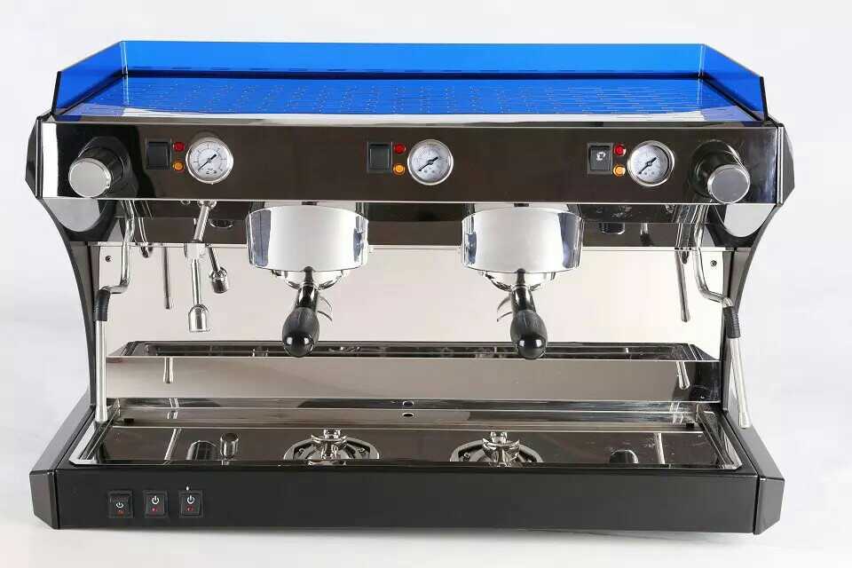 Italian coffee machine Mile brand: Gemilai CRM3120 Italian commercial double-headed coffee machine