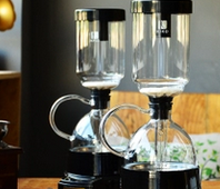 Electric siphon automatic coffee machine household commercial Italian tea brewer