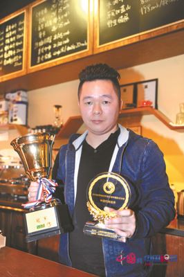 The 2016 World Coffee Cup Test Competition China trials Dongguan Houjie Chen Runfa won the championship.