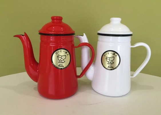Japan kalita Ceramic hand Pot Crane mouth Pot Coffee Pot 1L Fine Coffee Pot