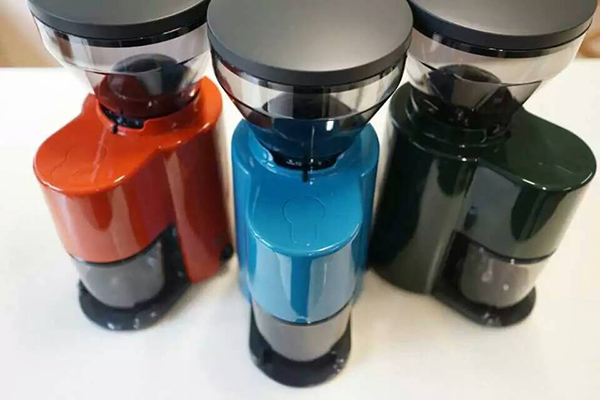 Huijia ZD-10 electric bean grinder coffee grinder single product grinding orange Tiffany blue essential for beginners