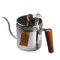 Taiwan brand hand coffee pot stainless steel small mouth pot for novice use thin mouth with thermometer for home use