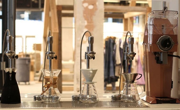 Why are fashion companies selling clothes competing to sell you coffee to eat and drink?