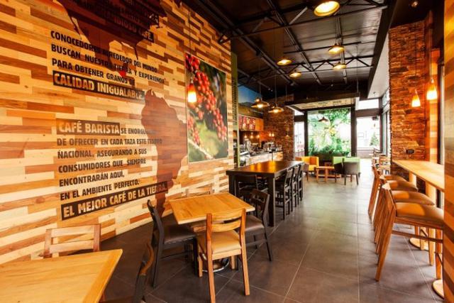 Coffee shops with different styles around the world are designed to take you around the world.