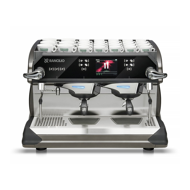 Rancilio Lanchio CLASSE11 semi-automatic coffee machine commercial Italian high-end machine display