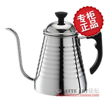 TIAMO Coffee Brand: hand-made fine pot with 1L capacity and flexible control of hand-brewed coffee