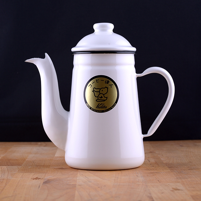 Japanese Kalita kalita Coffee Brand: Hezui Da Ren pot Enamel porcelain Coffee Pot Operation