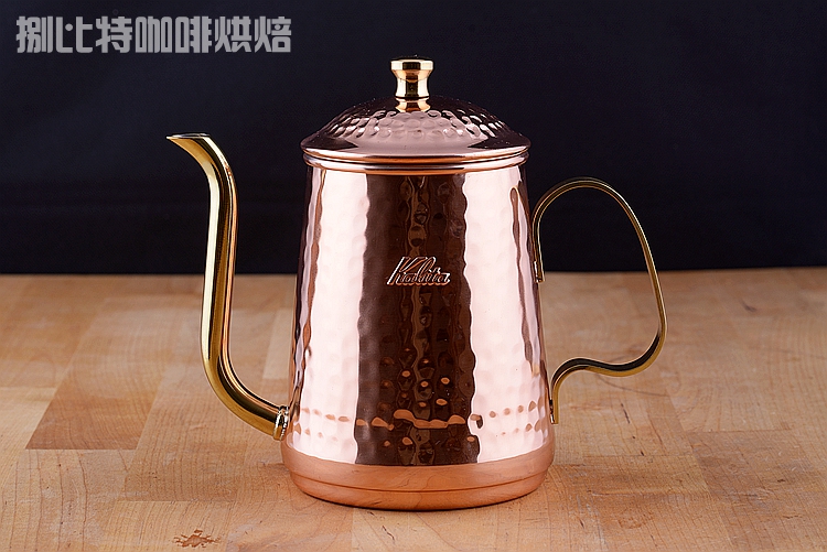Kalita Japanese kalita handmade copper pot fine mouth pot coffee hand pot 600ml coffee brew pot