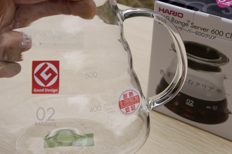 HARIO Coffee Pot 02 Cloud Coffee Pot Heat Resistant Glass Hand Made Coffee Pot Hand Made Coffee Brewing Technology