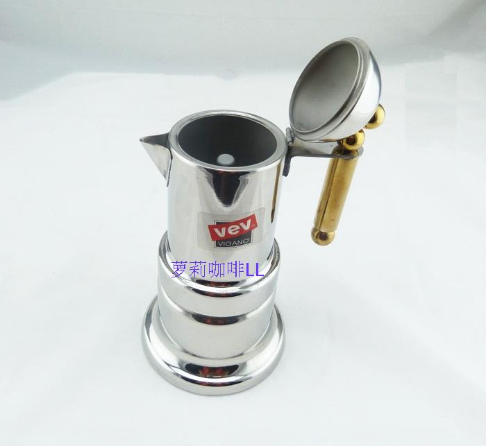 Italian VEV Golden handle Mocha Pot Italian Classic VEV Mocha Pot Coffee brewing method Mocha Pot Technology