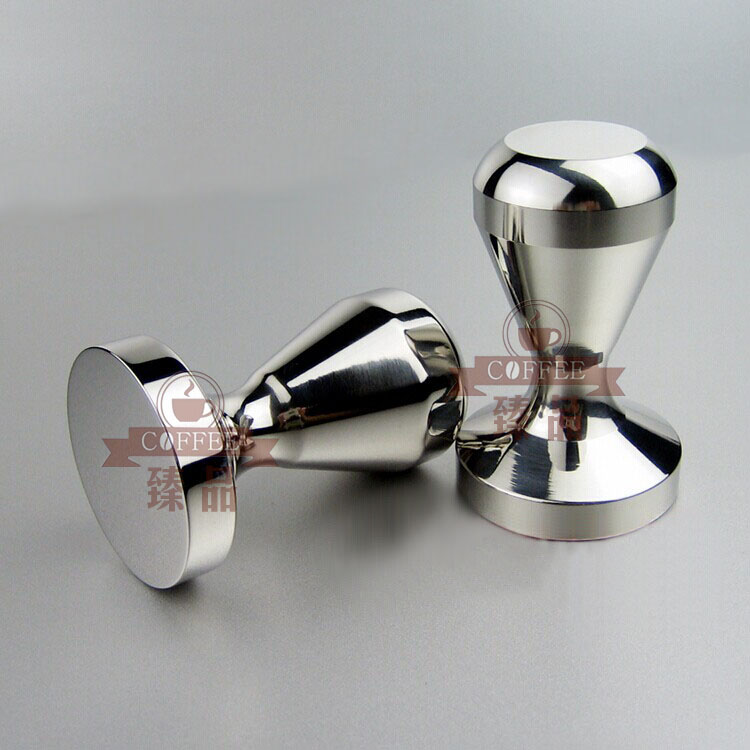 Stainless steel coffee press powder press powder hammer filler 49 filling hammer 57.5 Italian coffee quality production