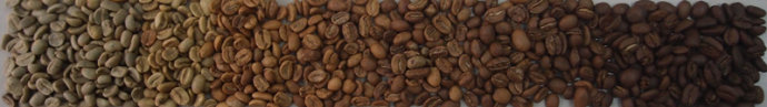 Color, Flavor and characteristic changes of Coffee beans during roasting difference in roasting degree of Coffee