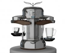 The first electromagnetic induction heating system coffee machine