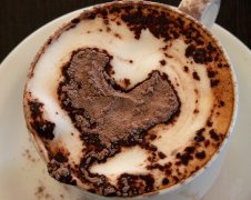 Chocolate sweetheart coffee
