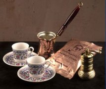 Breathtaking ancient Turkish coffee