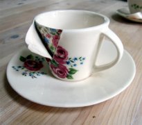 British artist's exquisite creative coffee cup