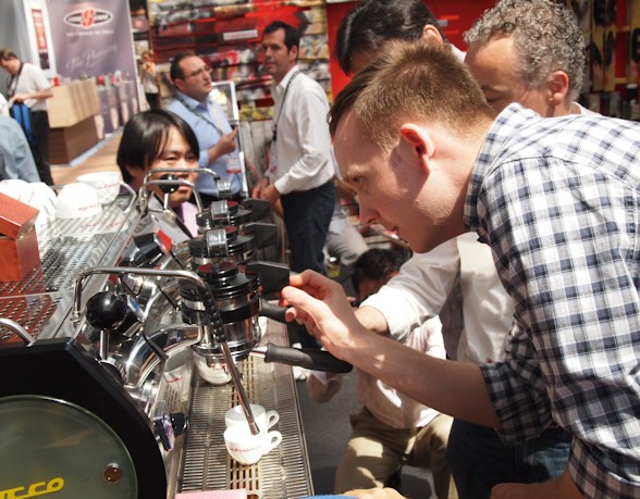 La Marzocco Strada @ WBC 伦敦咖啡展