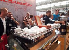 La Marzocco Strada @ WBC London Coffee Show 2010