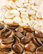 Introduction of defective beans in coffee roasting