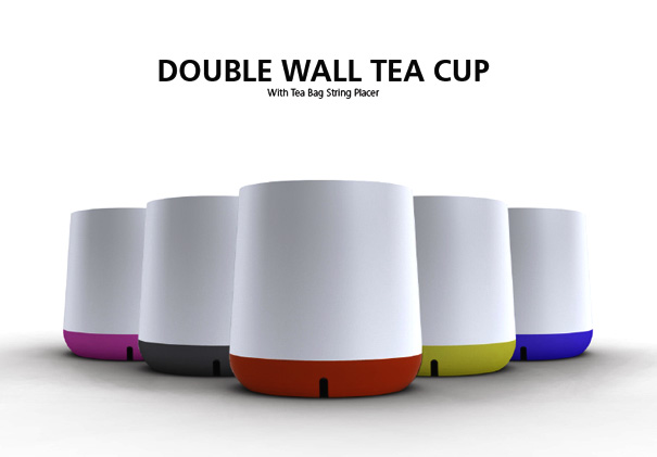 Endrit Hajno设计：Double Walled Tea Mug双层马克杯