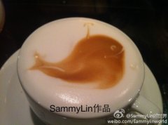 SammyLin Coffee pull works: whales