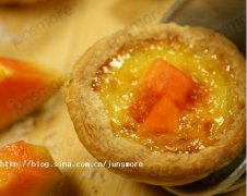 Can compete with papaya egg tarts produced by KFC