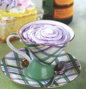Lilac coffee