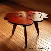 Log coffee table