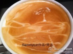 SammyLin's Art of Coffee drawing: van Gogh