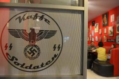 Nazi-themed coffee shop reopens in Indonesia