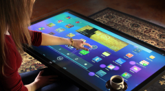 46-inch Android coffee table unveiled desktop waterproof support 60-point touch